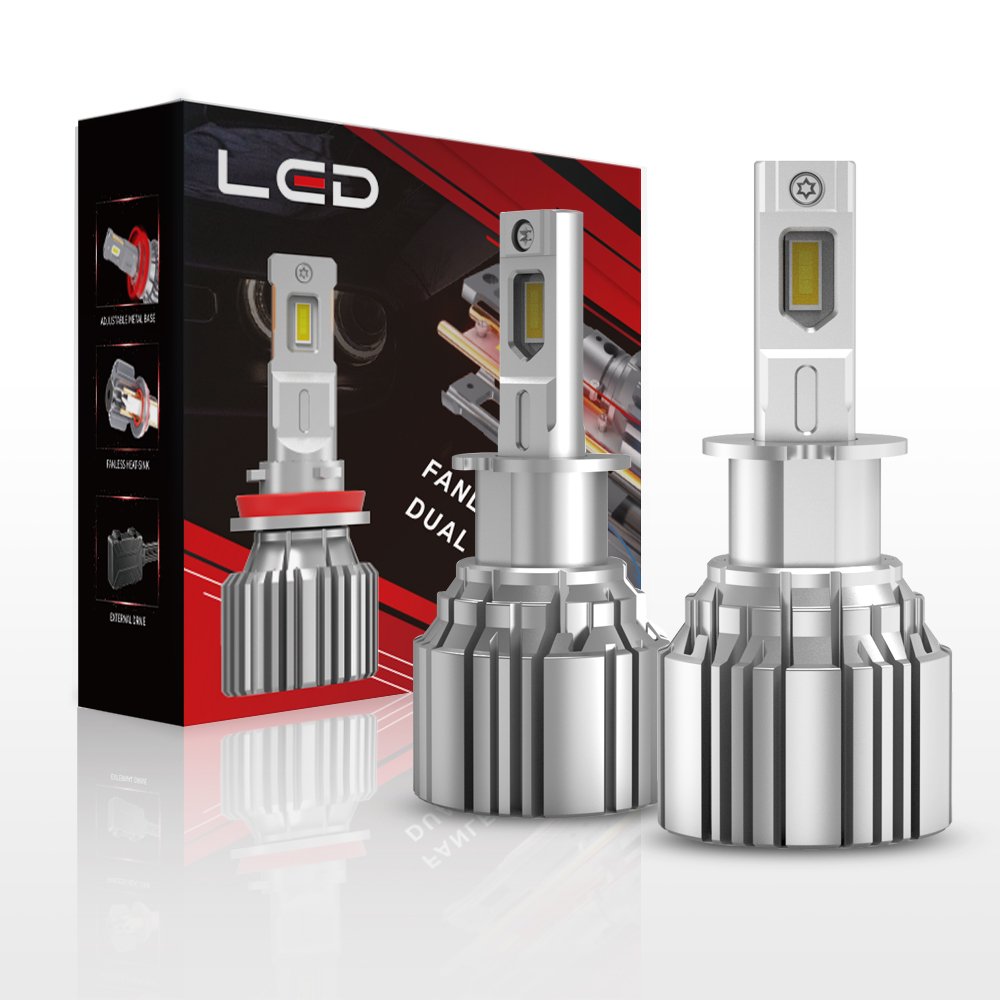 LANSEKO 6000LM Car LED Bulbs H1 H3 H7 H11 HB3 HB4 9005 9006 With G-XP Chips 30W High Power Led Headlights Bulb Car Led Lights